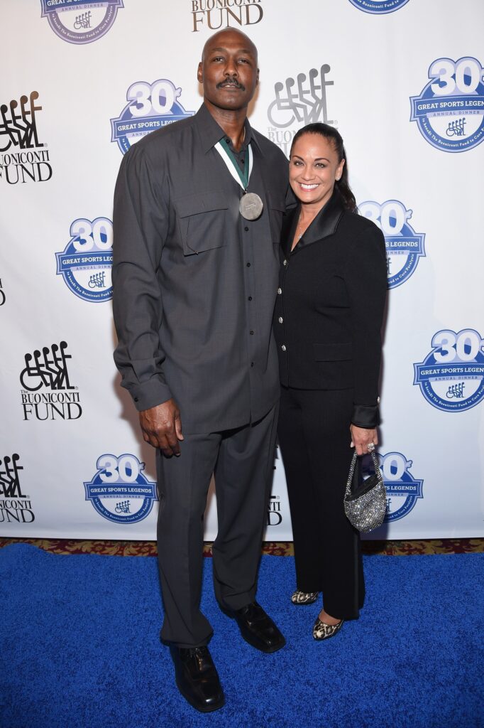 karl malone wife