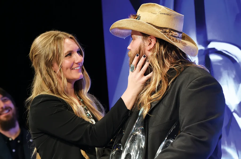 chris stapleton's wife
