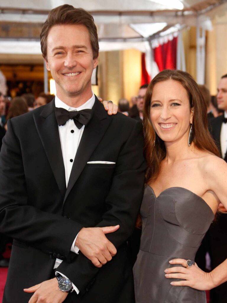 edward norton wife